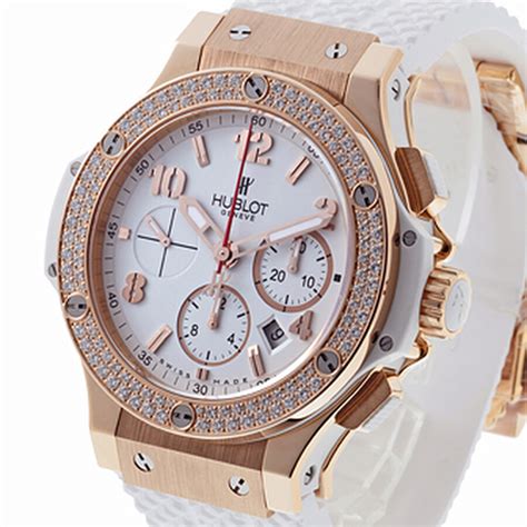 hublot big bang rose gold second hand|hublot rose gold chronograph.